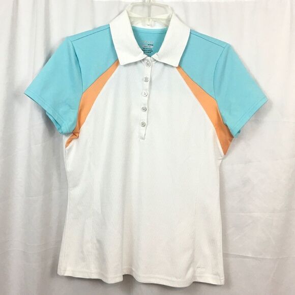 IZOD FXG Cool-FX short sleeve golf shirt M - Picture 1 of 4